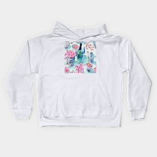 Party time watercolor Kids Hoodie